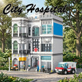 2684Pcs City Hospital Street View Building Blocks Bricks Toys 57024