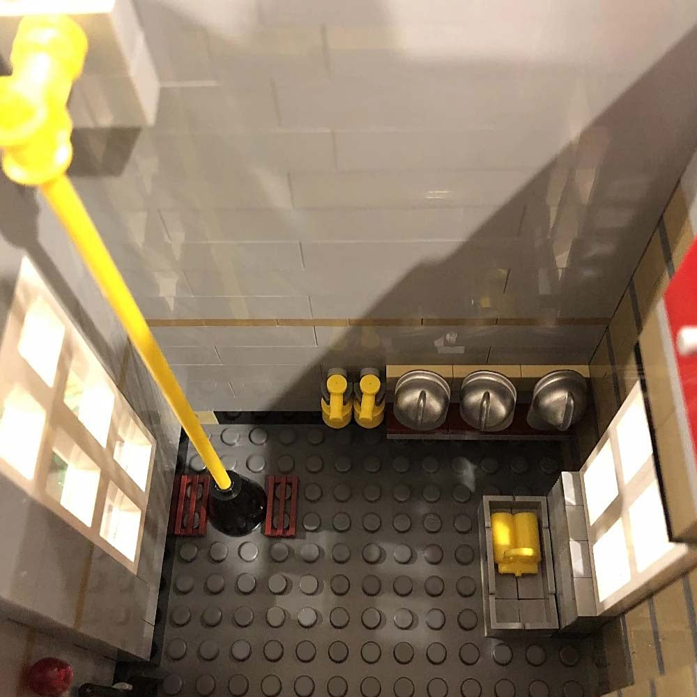 City Street View Fire Brigade 2231Pcs Building Blocks Bricks With Figures