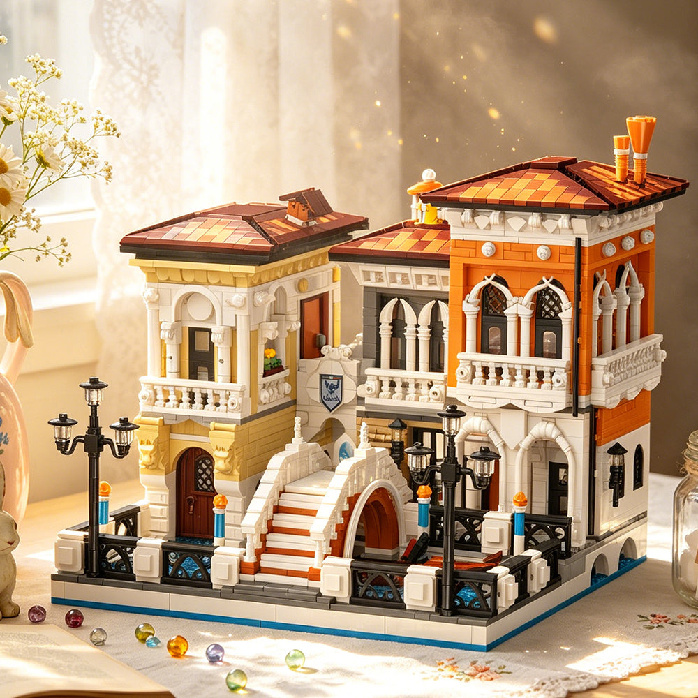 2926PCS Little Venice Building Blocks Bricks Toys Street View 57025